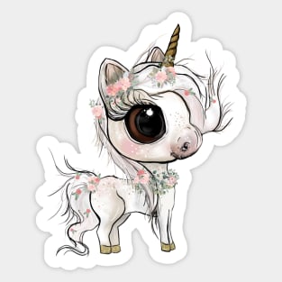 Secret the Unicorn Sticker